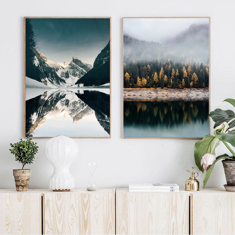 Mountain Lake Wall Art