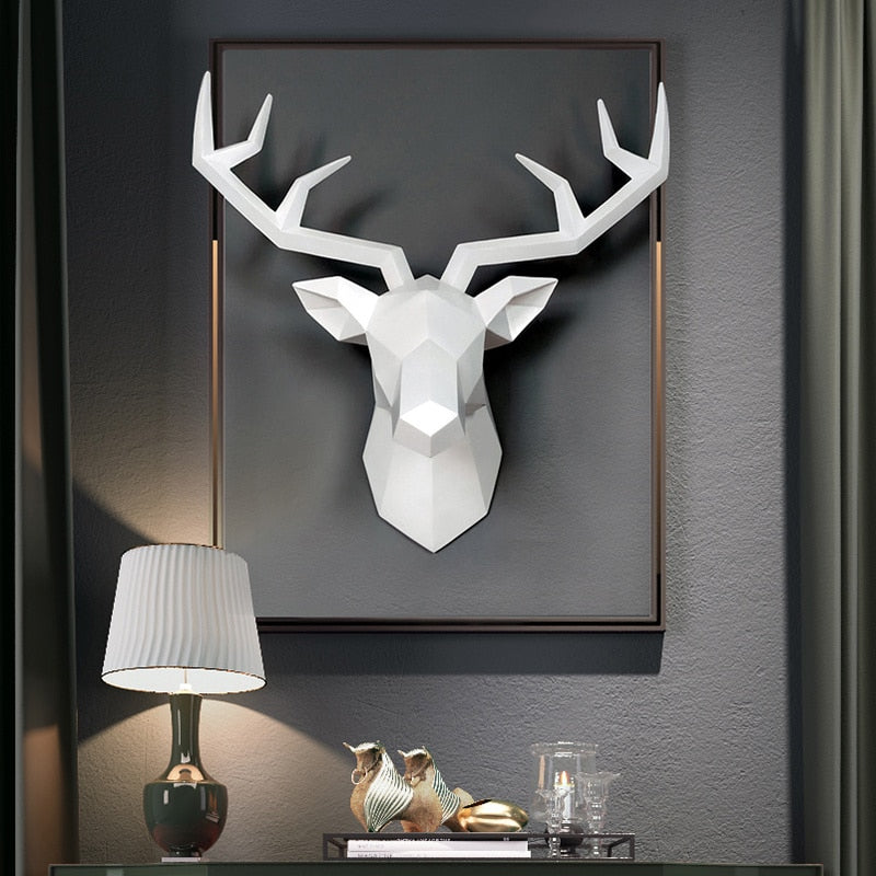 Modern Deer Statue Decorative Art