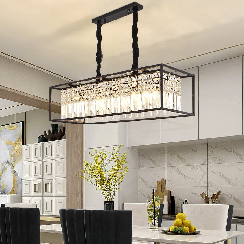 Whitley - Modern Glass Crystal Chandelier