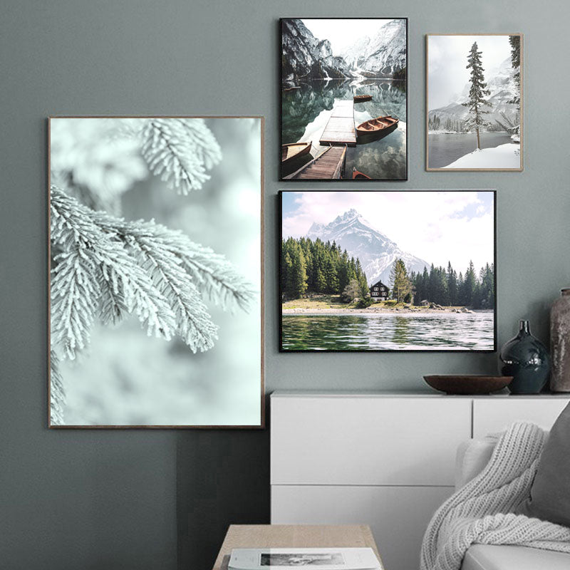 Winter Lake Wall Art