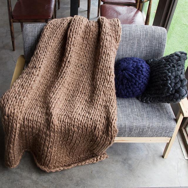 Alohaboho Cozy Chunky Knit Blanket