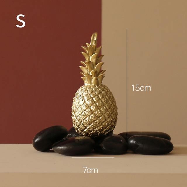 Decorative Pineapple Figurine - Nordic Side - pineapple