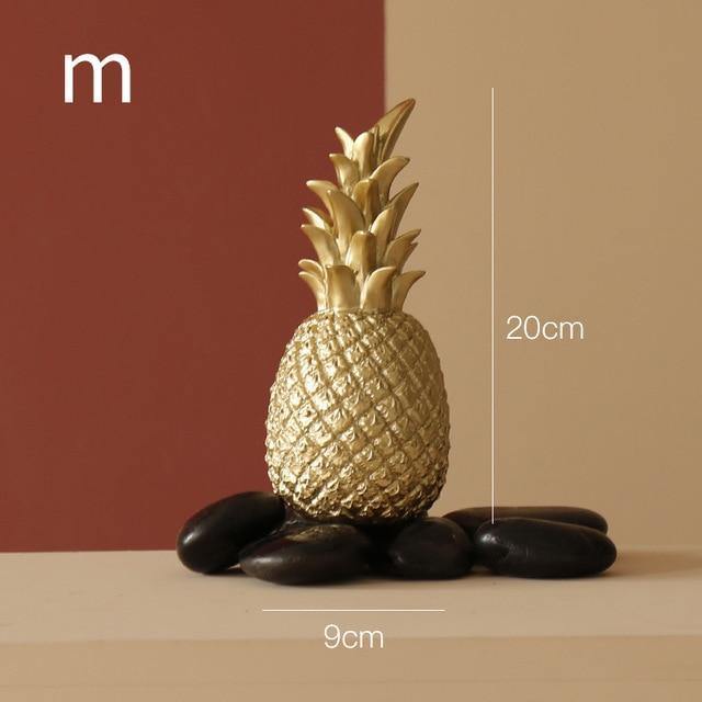 Decorative Pineapple Figurine - Nordic Side - pineapple