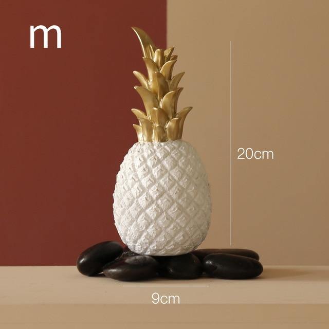 Decorative Pineapple Figurine - Nordic Side - pineapple