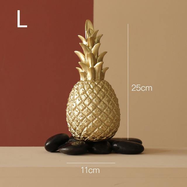 Decorative Pineapple Figurine - Nordic Side - pineapple