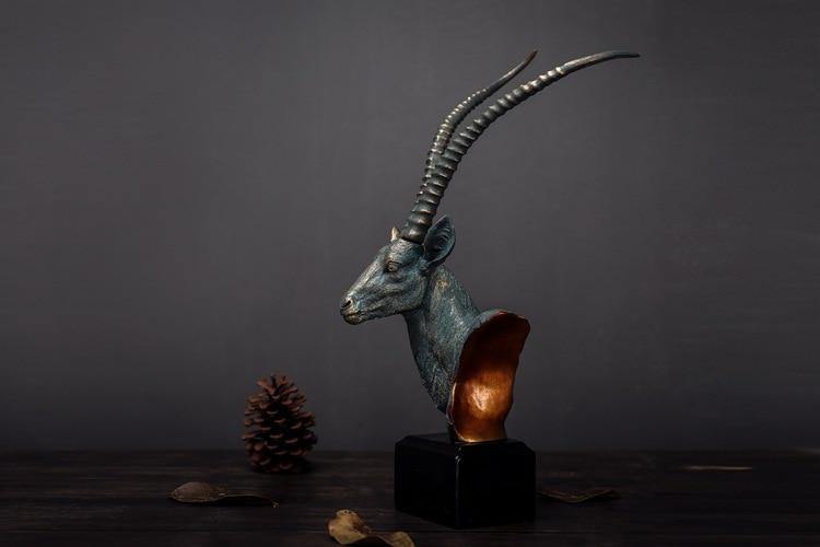 Decorative Antelope Figurine - Nordic Side - antelope