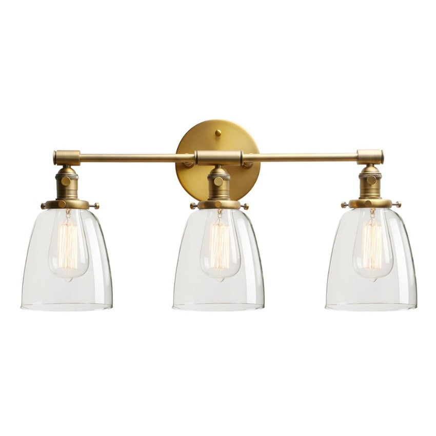 Three-Bulb Wilson Vintage Wall Sconce