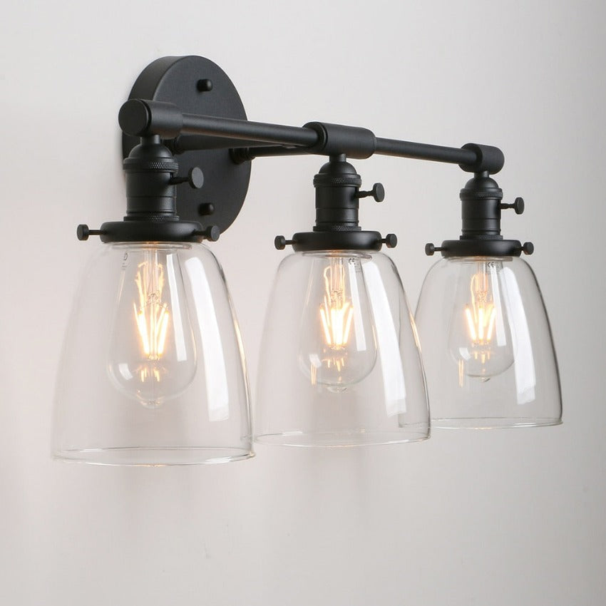 Three-Bulb Wilson Vintage Wall Sconce