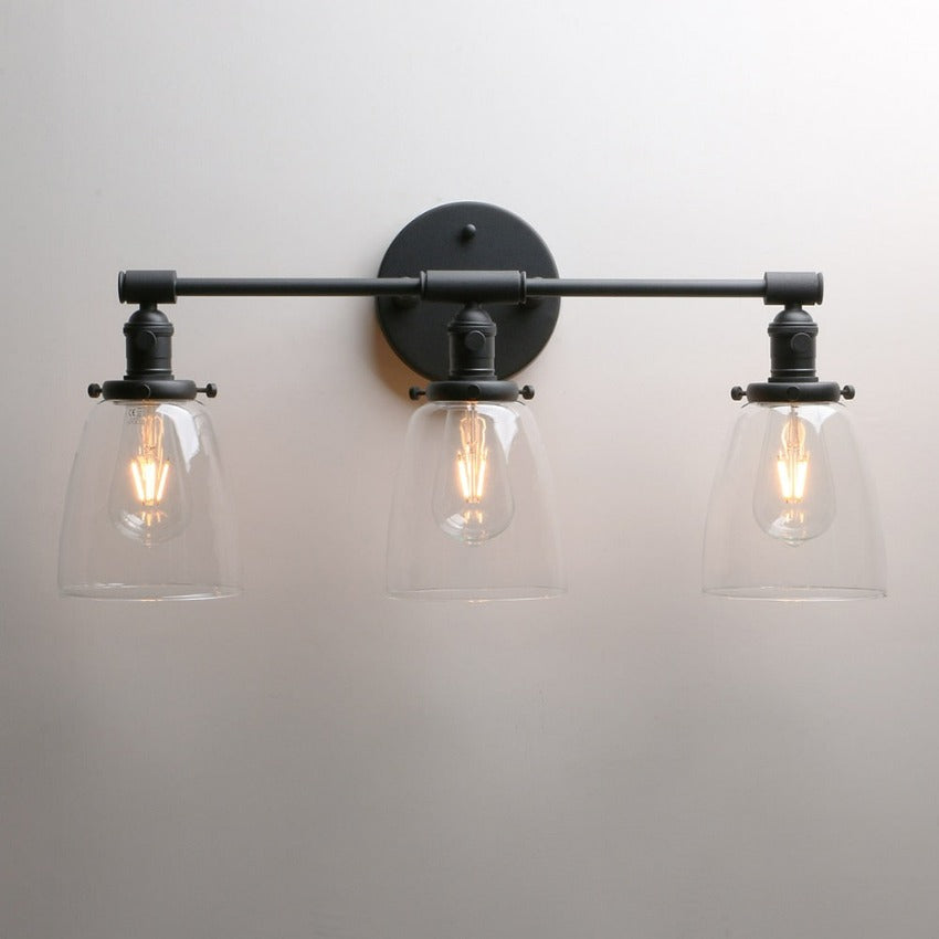 Three-Bulb Wilson Vintage Wall Sconce