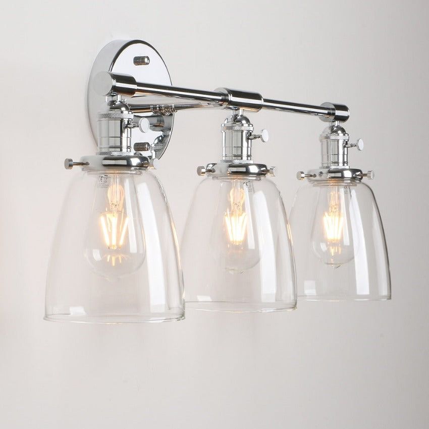 Three-Bulb Wilson Vintage Wall Sconce