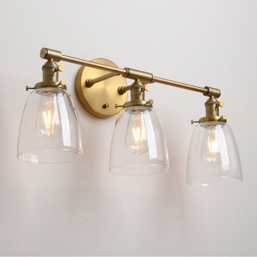 Three-Bulb Wilson Vintage Wall Sconce