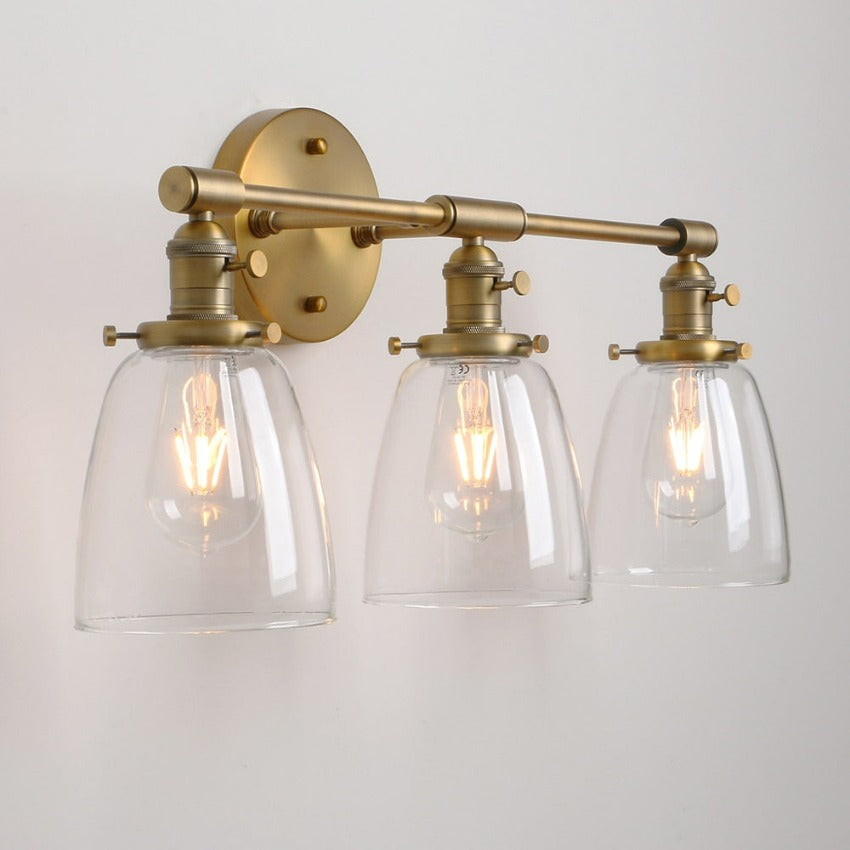 Three-Bulb Wilson Vintage Wall Sconce