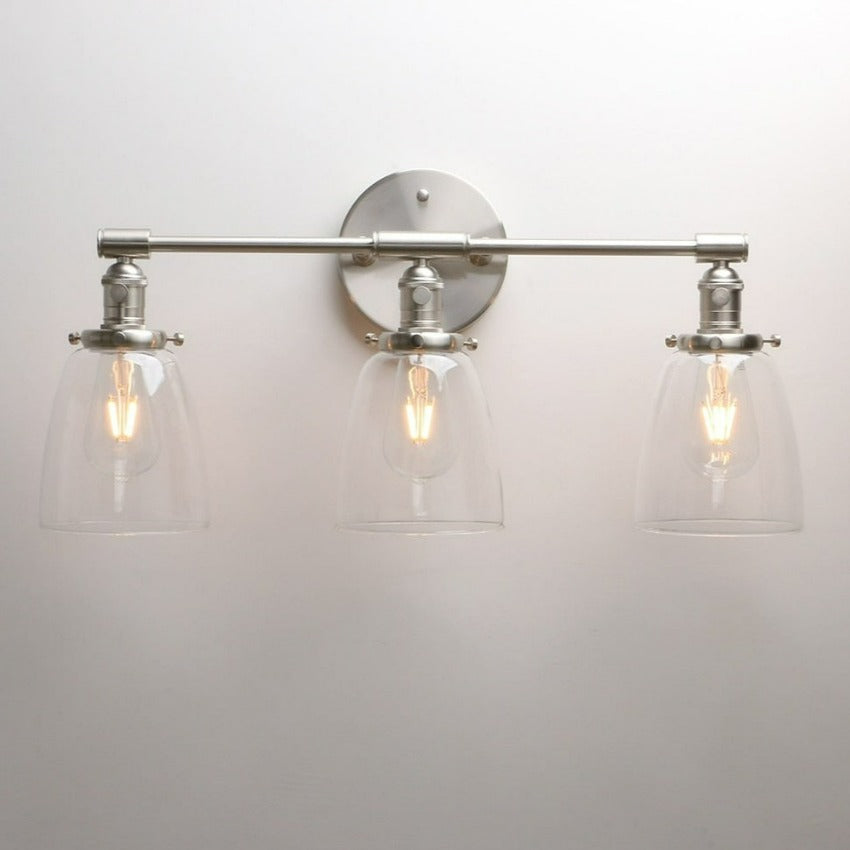 Three-Bulb Wilson Vintage Wall Sconce