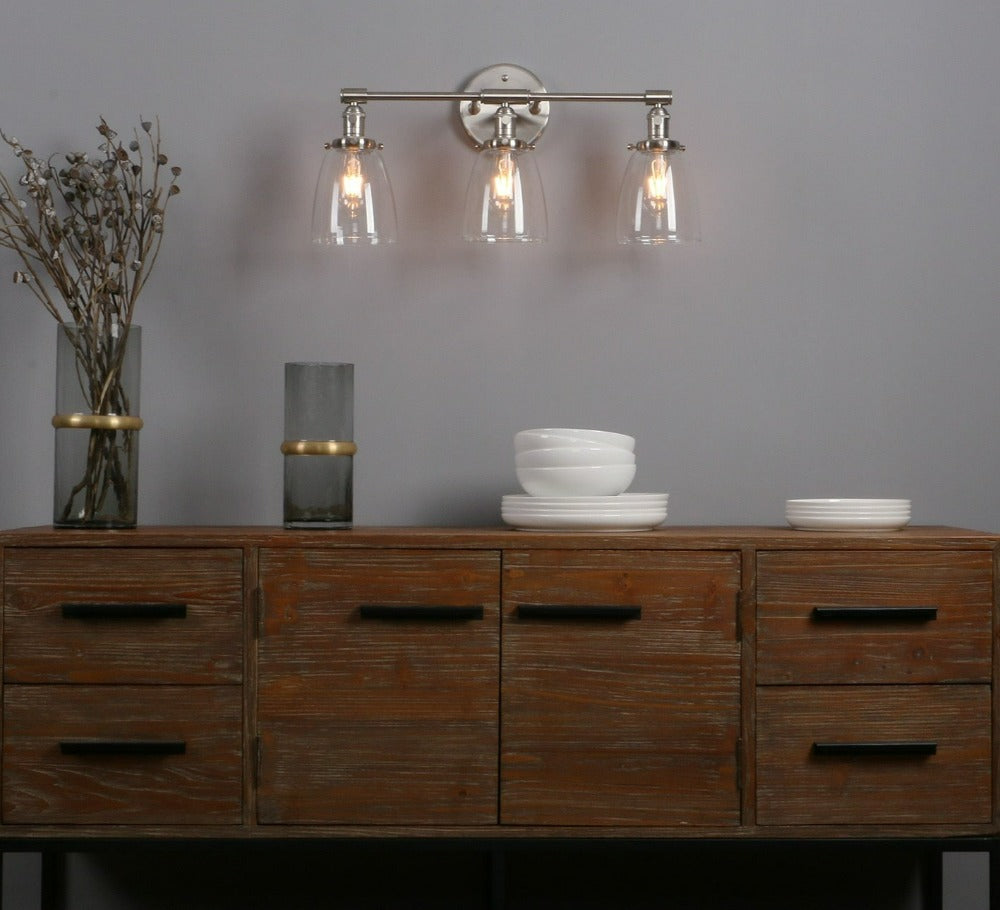 Three-Bulb Wilson Vintage Wall Sconce