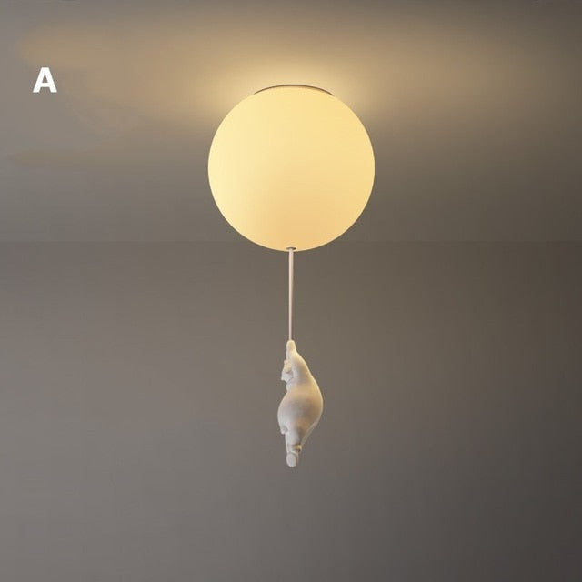 Balloon Bear Ceiling Light