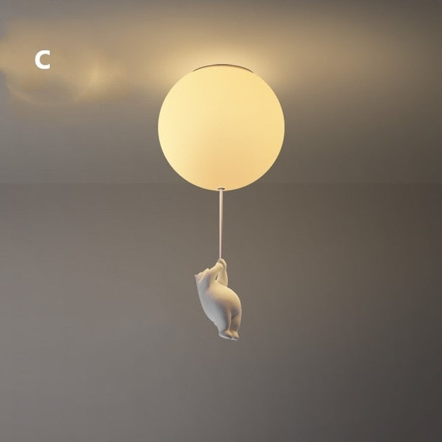 Balloon Bear Ceiling Light