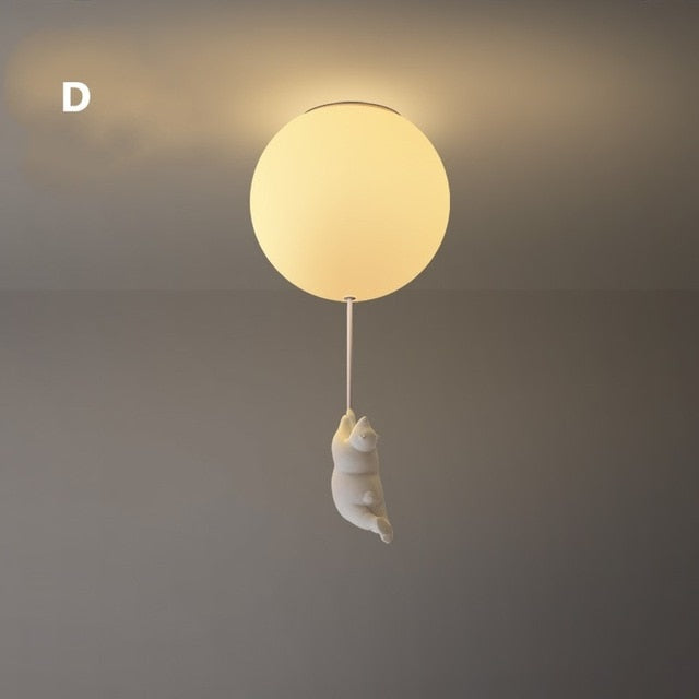 Balloon Bear Ceiling Light