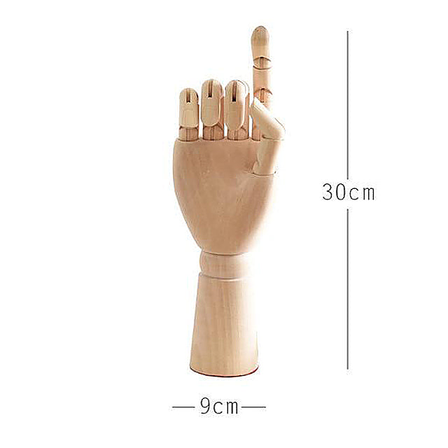 Wooden Hands Decorative Home Accent