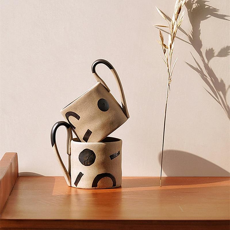 Taubeta Hand-Painted Ceramic Mug