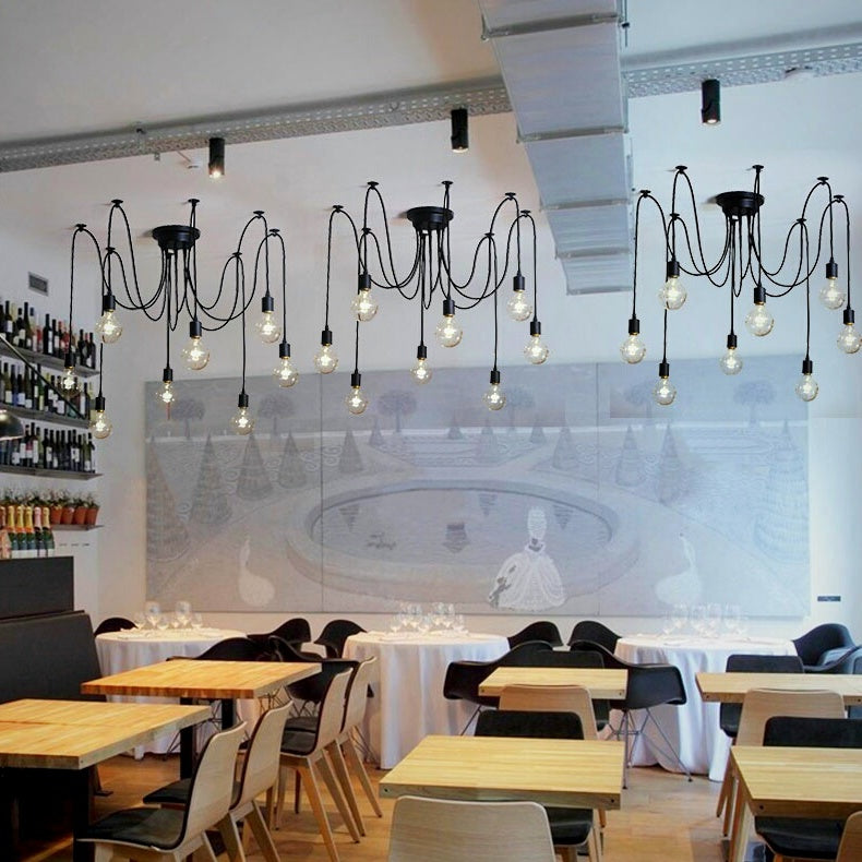 Multi-Cable Spider Chandelier