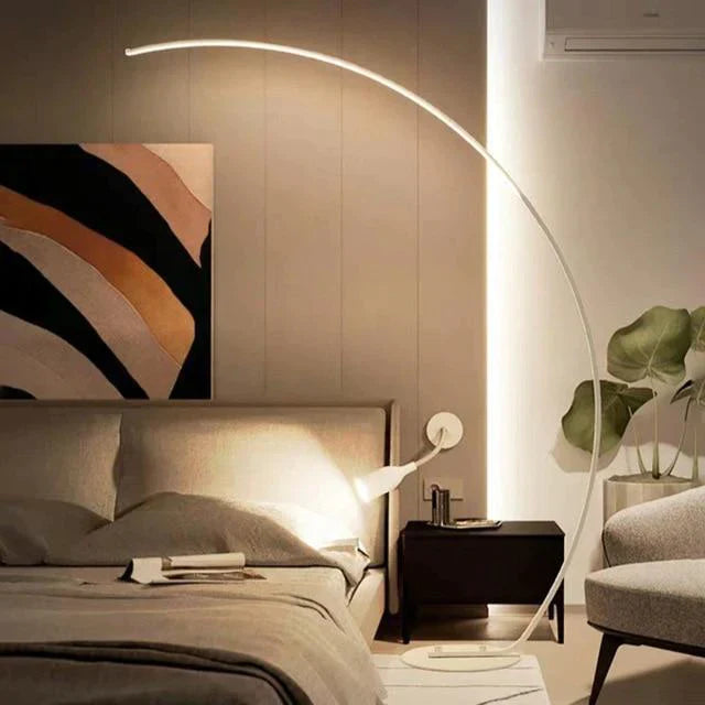 Crescent Modern Crescent Floor Lamp