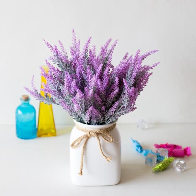 Natural Lavender Decorative Flower Bundle