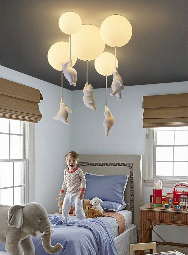 Balloon Bear Ceiling Light