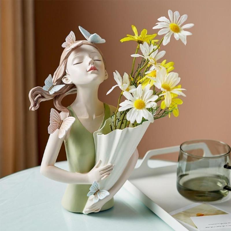 Butterfly Girl Vase Collection