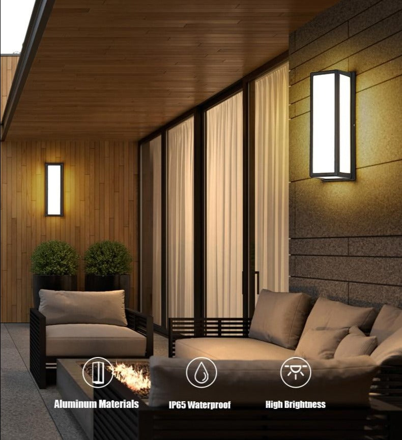 Modern Outdoor LED Wall Light