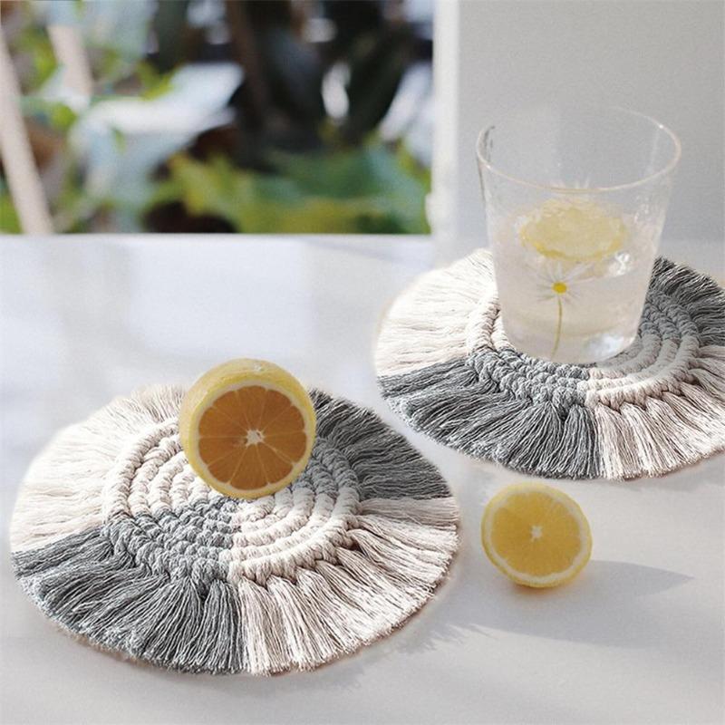 Cotton Boho Cotton Coaster Set