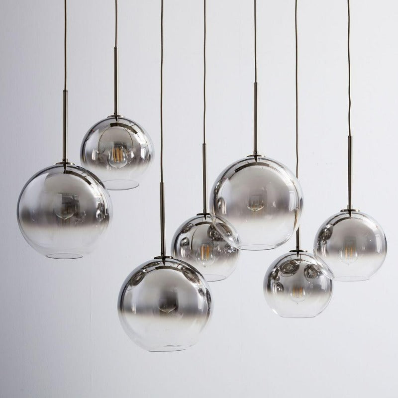 Zaire Modern Glass Globe Pendant