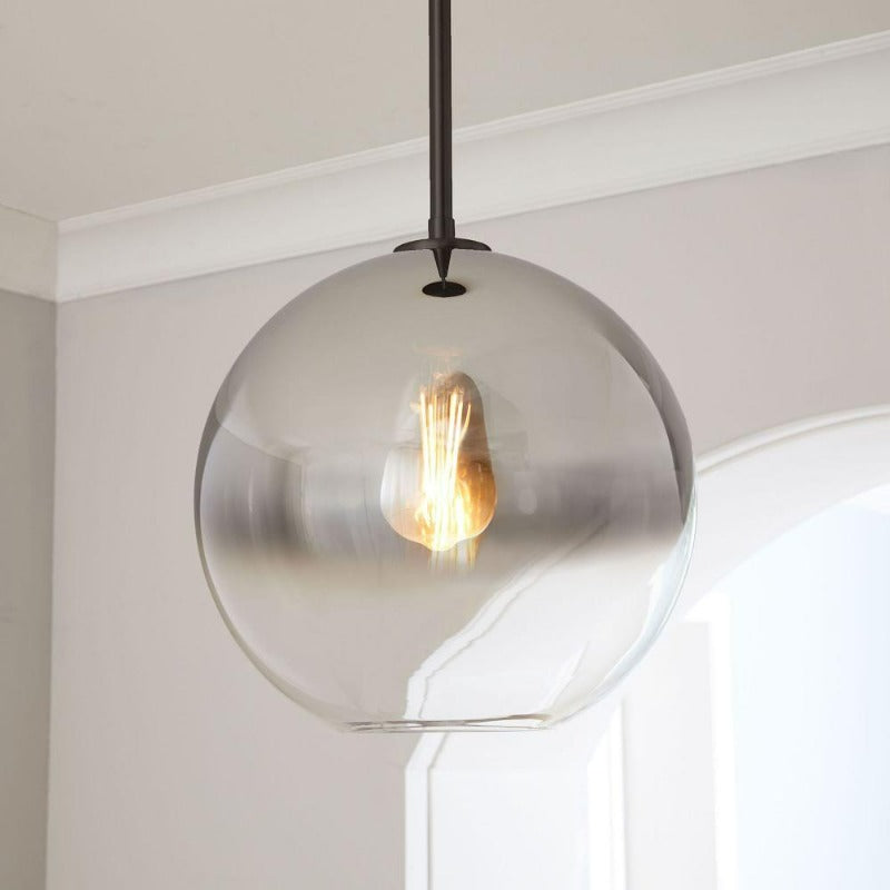 Zaire Modern Glass Globe Pendant