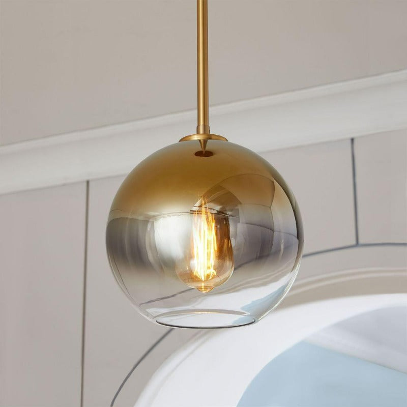 Zaire Modern Glass Globe Pendant