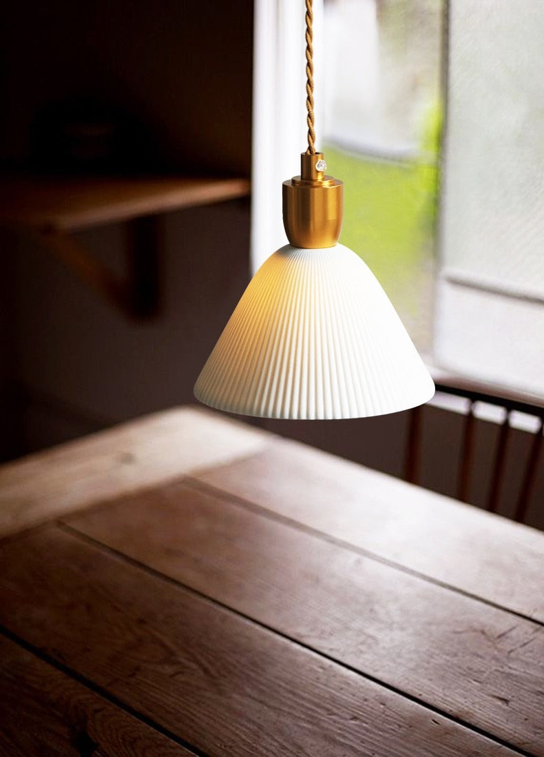 Modern White Ceramic Pendant Lights