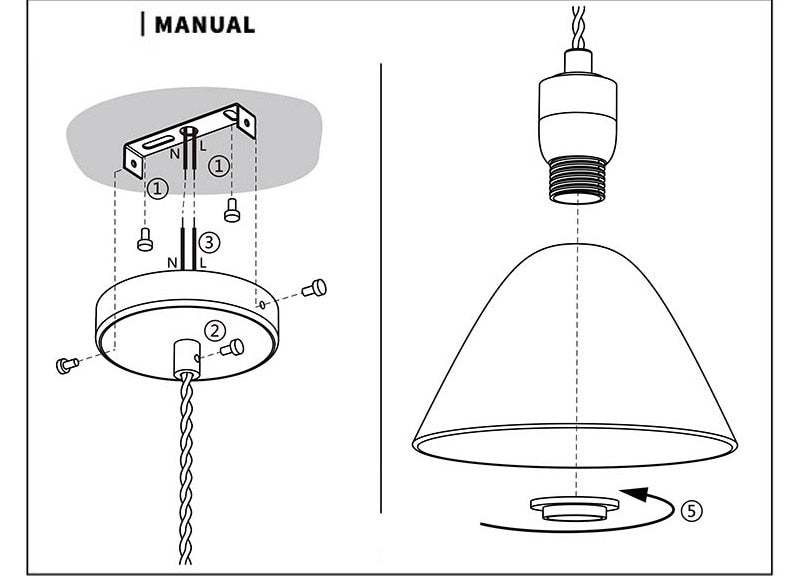 Modern White Ceramic Pendant Lights