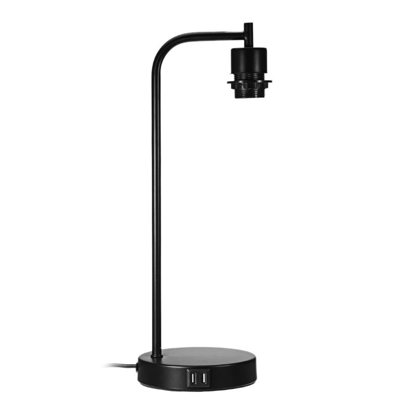 Pouso Industrial Table Lamp - Matte Black