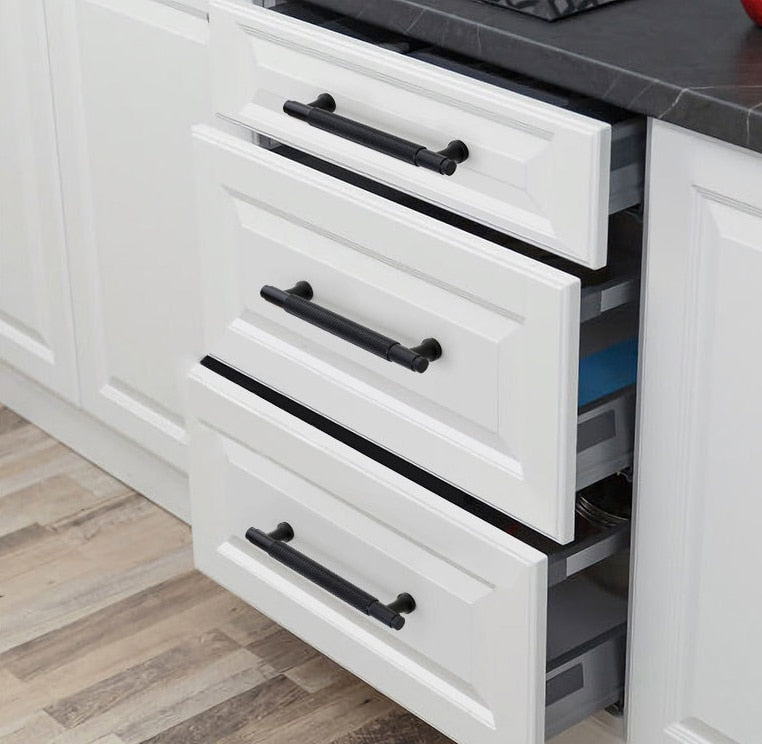 Modern Textured Cabinet & Drawer Handles