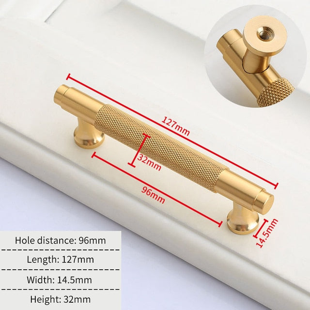 Modern Textured Cabinet & Drawer Handles