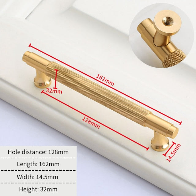 Modern Textured Cabinet & Drawer Handles