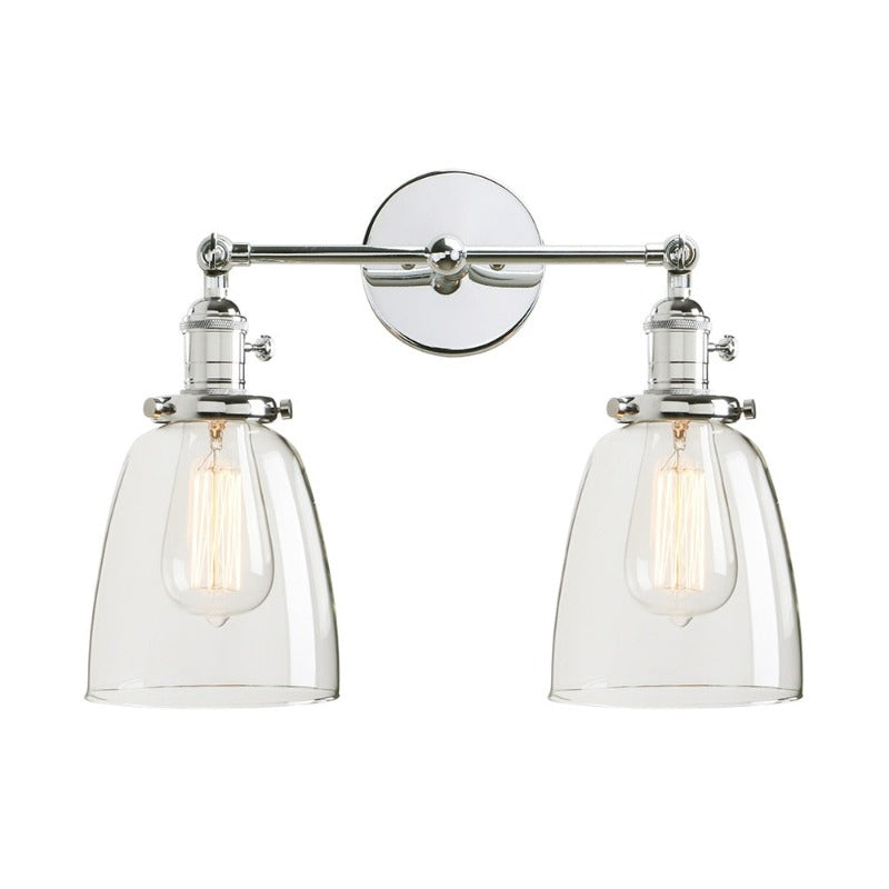 Two-Bulb Wilson Vintage Wall Sconce