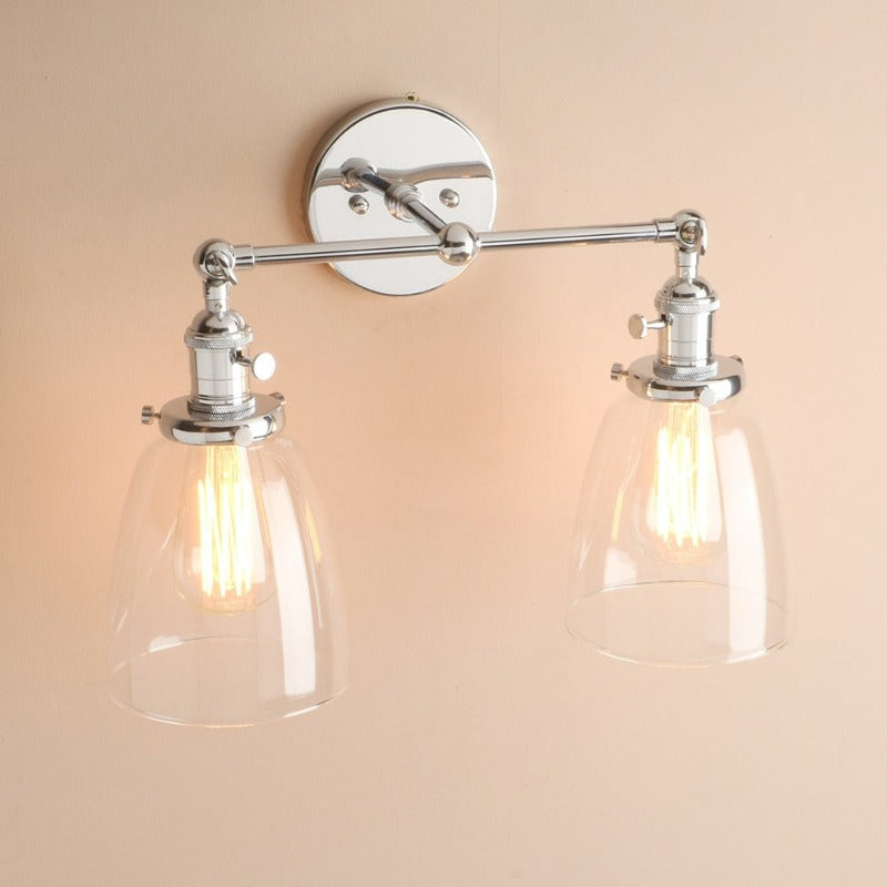 Two-Bulb Wilson Vintage Wall Sconce