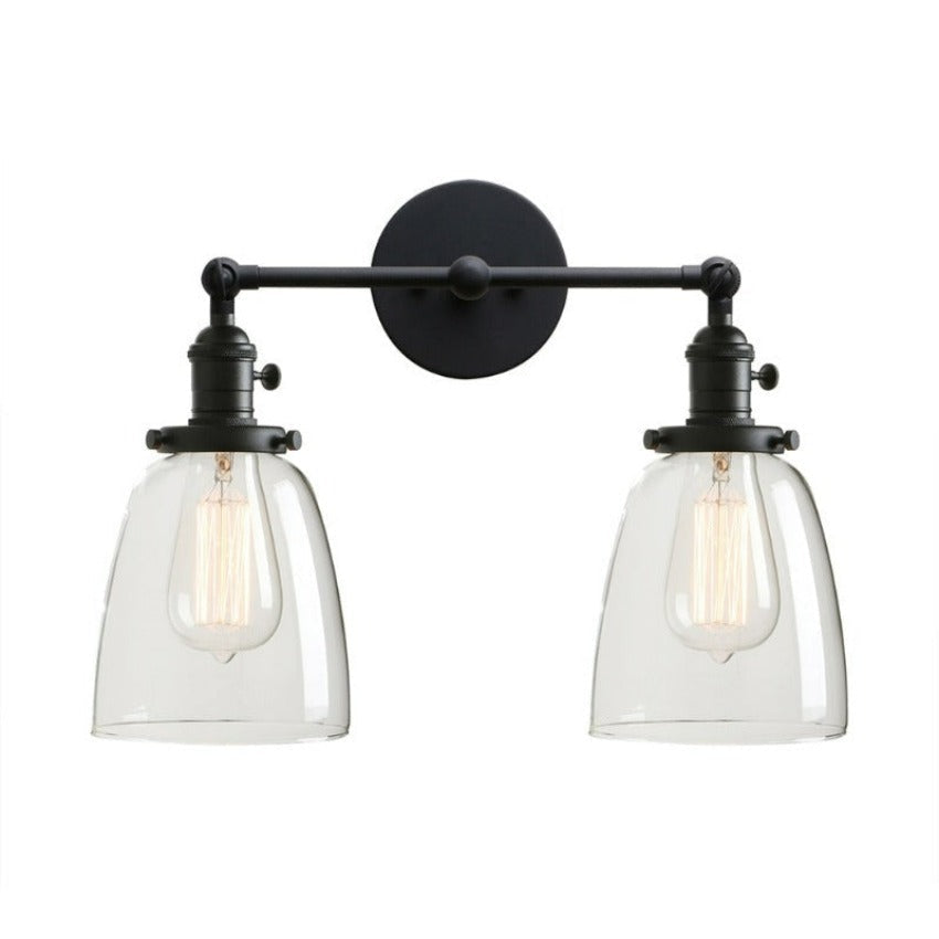 Two-Bulb Wilson Vintage Wall Sconce