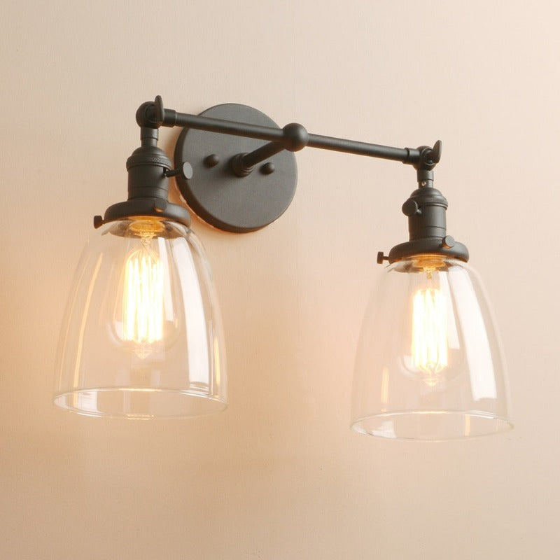 Two-Bulb Wilson Vintage Wall Sconce