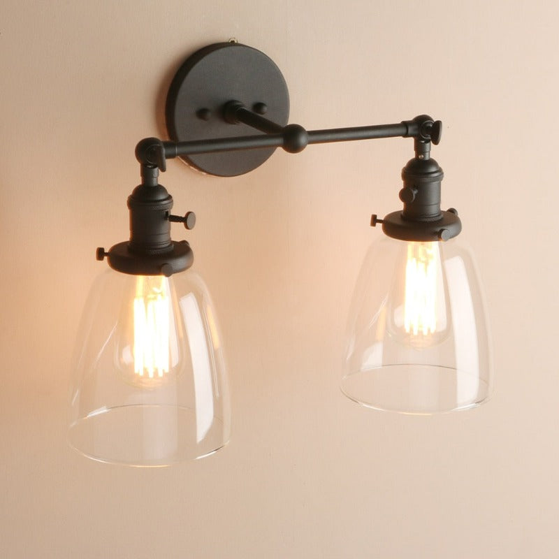 Two-Bulb Wilson Vintage Wall Sconce