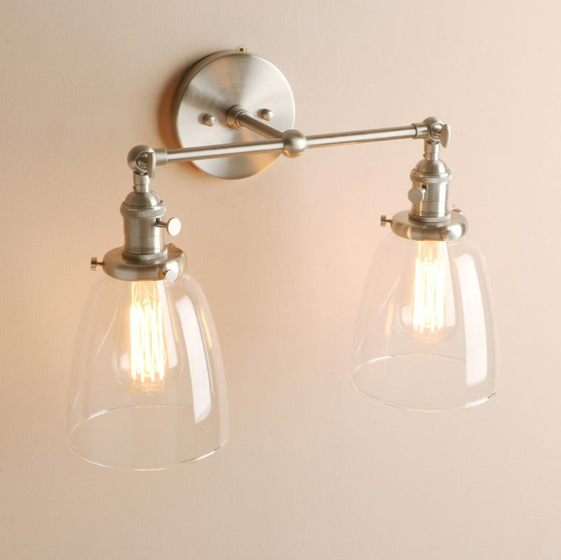 Two-Bulb Wilson Vintage Wall Sconce