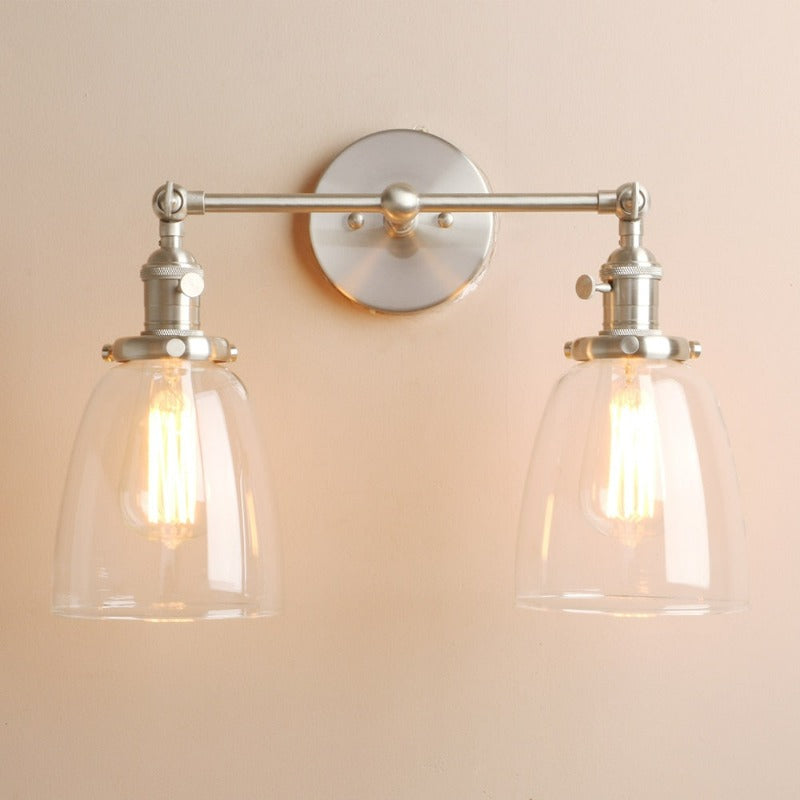 Two-Bulb Wilson Vintage Wall Sconce