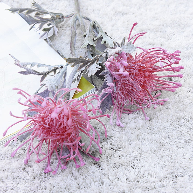 Artificial Pincushion Bouquet (5pcs)