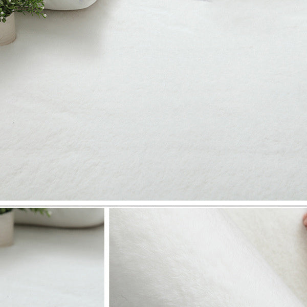 Modern Imitation Rabbit Fur Soft Plush Rug Carpet