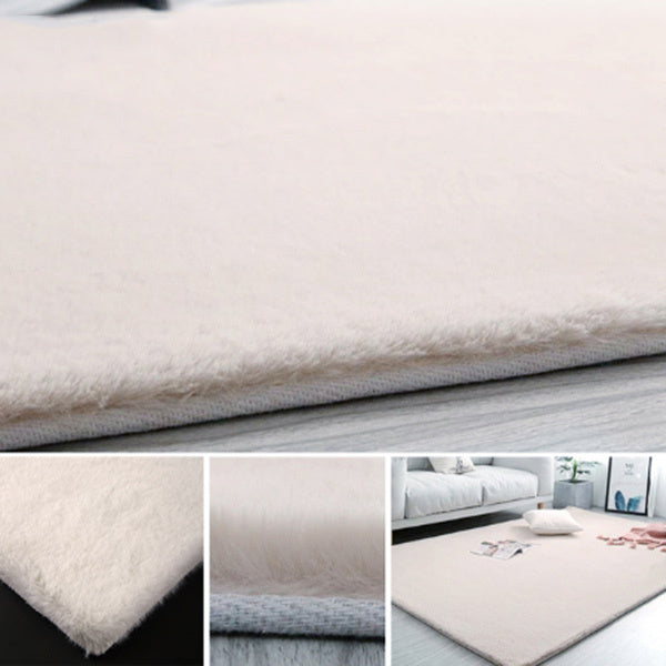 Modern Imitation Rabbit Fur Soft Plush Rug Carpet