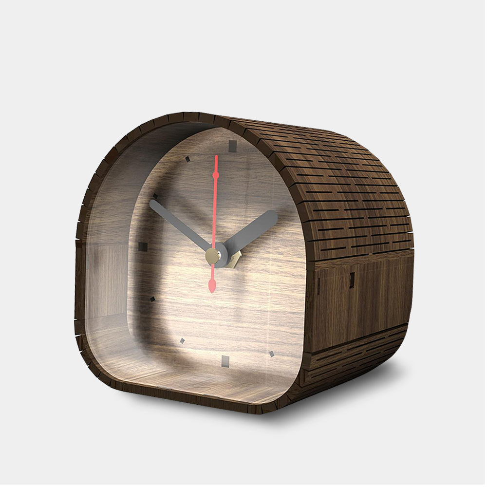 Modern Retro Table Clock Decor